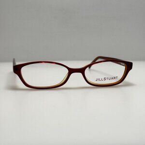 Jill Stuart JS 109-2 Burgundy Gold Eyeglasses Eye Glasses Frames 49-16-140